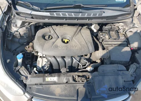 2013 Hyundai Elantra Limited z USA, uszkodzony, nr VIN 5NPDH4AE9DH445695